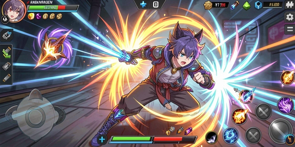 lkopen - Pengguna sedang bersaing di mode permainan multiplayer.