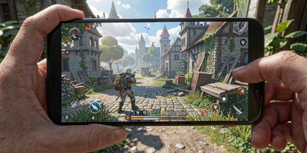 vc55 - Screenshot menunjukkan momen seru dalam menyelesaikan misi.
